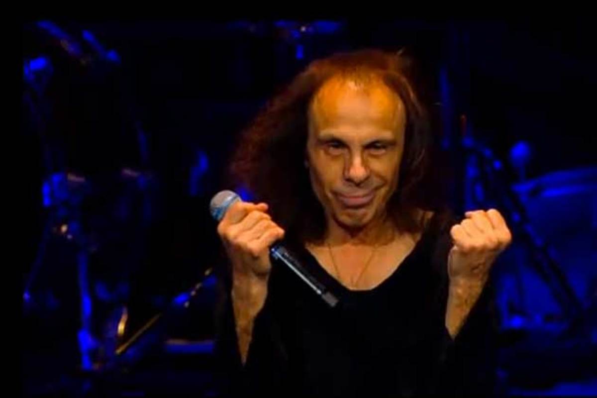 It's hard to be the Lord of Darkness when you are 5'4" and have a thing for elves and dragons. Dio, to his credit, was very sincere about being evil, but it was just a bit hard to believe.