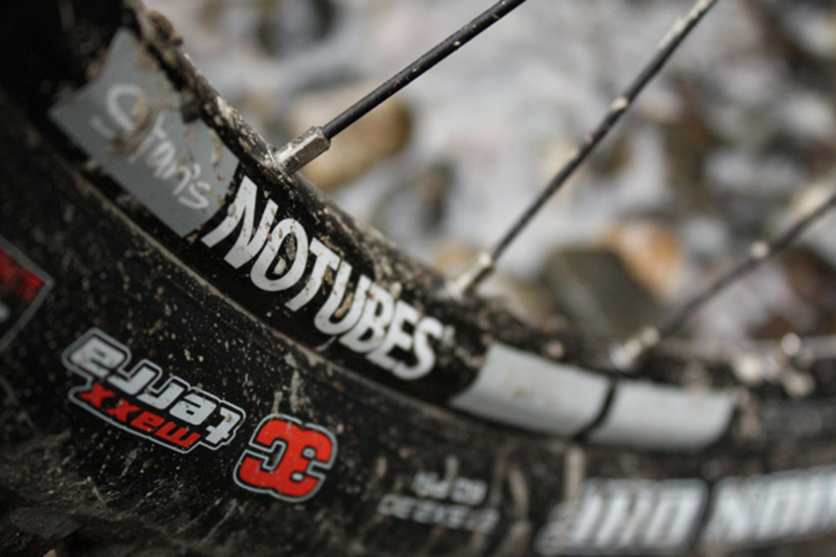 The Special Blend kit includes a pair of Stan's ZTR Rapid 650b wheels shod with Maxxis' excellent Minions. The kit saves money, but is also surprisingly smart...a good mix of budget and brawn.