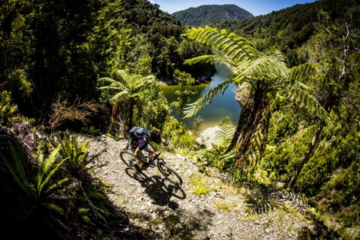 It's a good thing the Highball 29 climbed well because it was easy to get distracted by the beautiful New Zealand scenery.