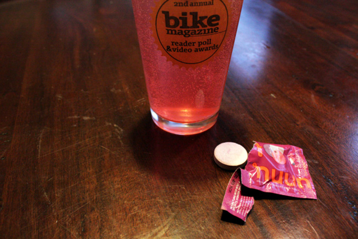 I know, it doesn't look impressive, does it? But looks are deceptive--this Nuun stuff is a life saver.