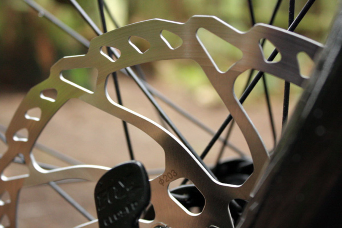 The Camber is an interesting fish. A 200-millimeter front rotor on a bike that would give a lot of purebred XC bikes a run for their money? It kind of makes you scratch your head, but then you get on the thing and you realize that the bike is more capable than the spec sheet would suggest. It's no short-travel enduro bike, but for a lightweight trail bike, the Camber packs a punch.