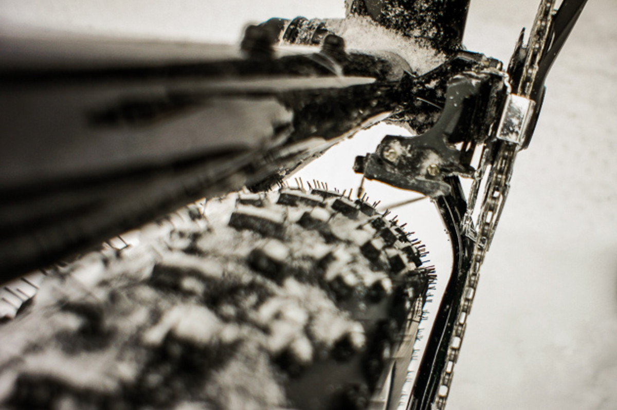 Specialized Fatboy rear tire clearance