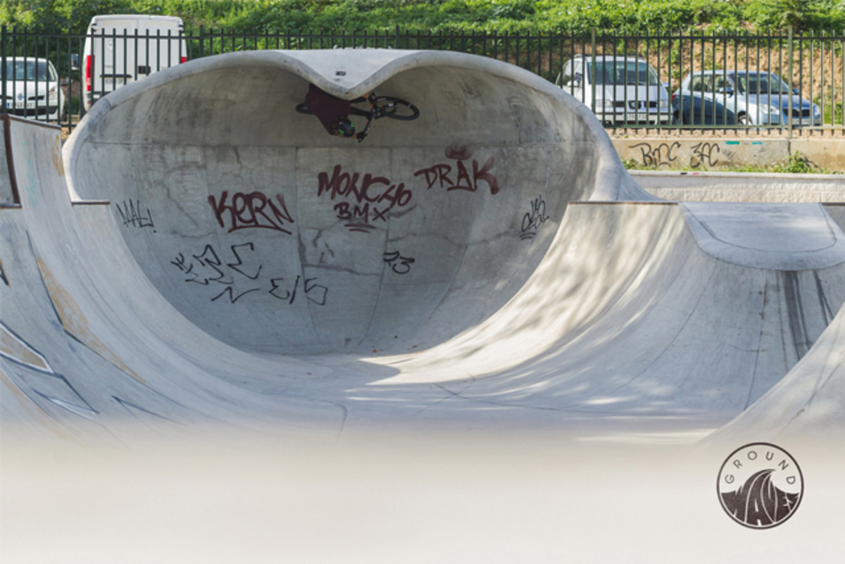 Brett Rheeder carves a bowl for his latest edit, Groundwaves.