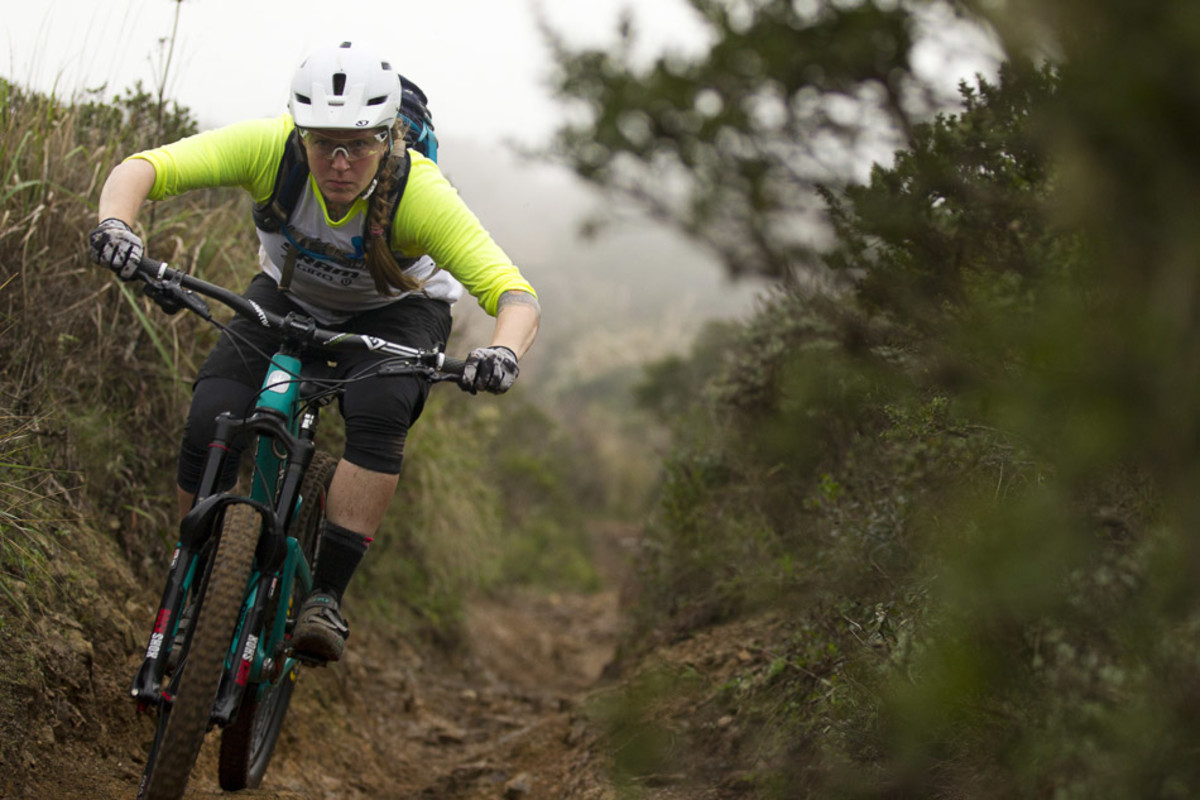 Sarah Leishman of the Juliana-SRAM Pro Team