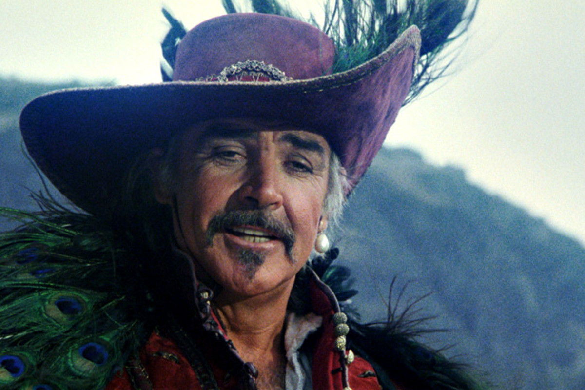 Sean Connery actually spent months training with a vocal coach to cultivate his Spanish accent in Highlander. Oddly, that accent still manages to make him sound like he’s straight outta Edin-burrah. Did everyone on set just fail to tell Connery that his Juan Sánchez Villa-Lobos Ramírez character still sounded exactly like his version of James Bond? Did I mention he' supposed to be Egyptian? Ah, the `80s....