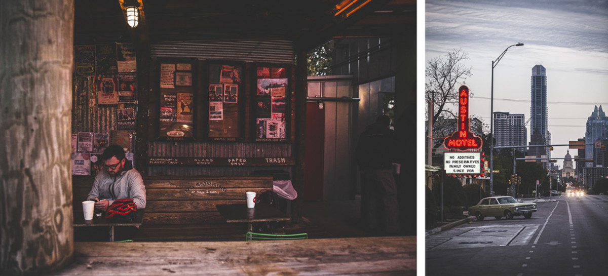 Coffee is a religion in all good cycling towns, and Austin is no different. Our early mornings started at Jo's, but a second cup from Flat Track or Cenote really got the day moving.