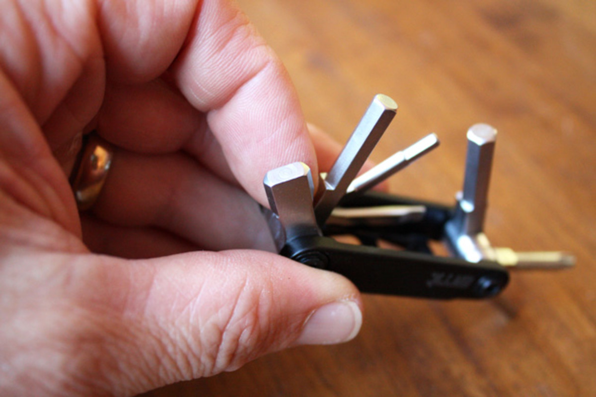 How did they fit an 8-millimeter wrench on this thing? Oh, that's how.