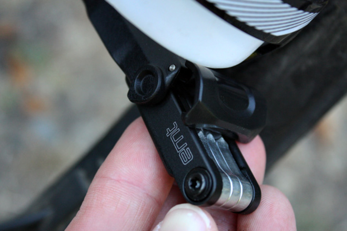 Flip a latch, slide out the multi-tool, and you're in business.