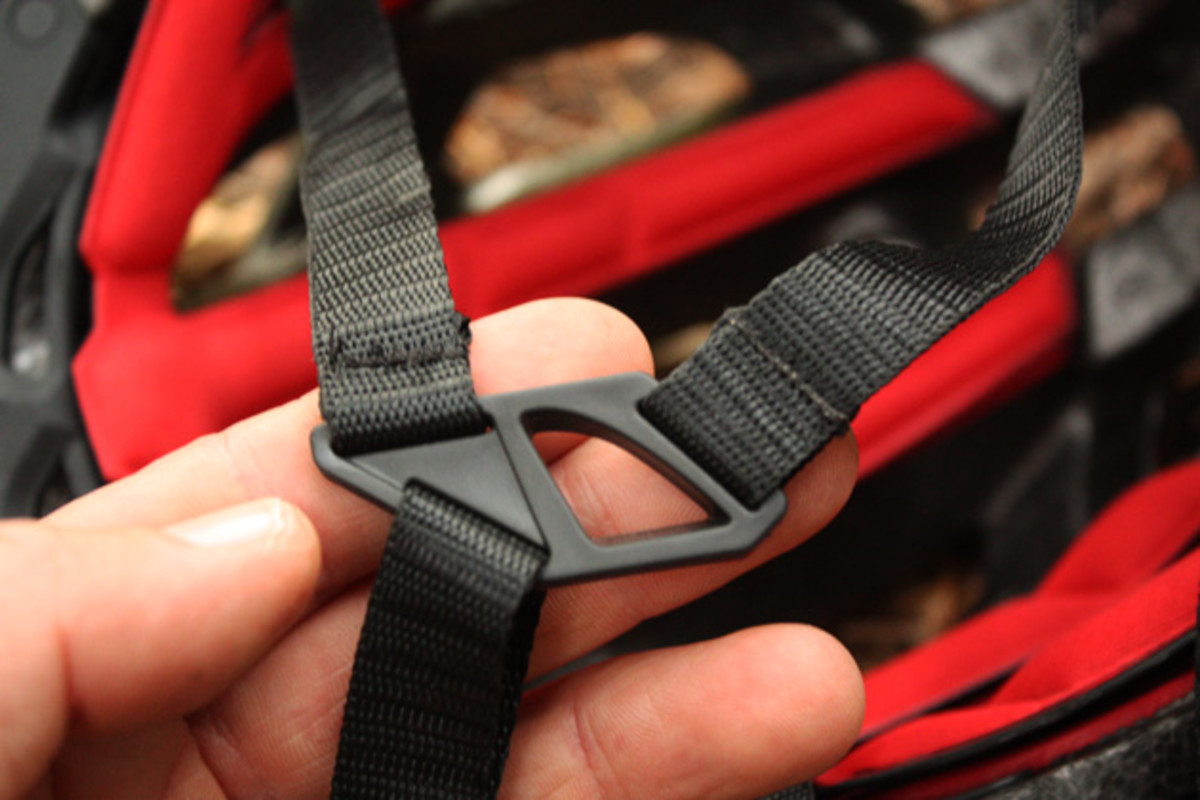 I was less thrilled by the non-adjusting FlatLock strap system. To be fair, the straps fit me perfectly (meeting just below my ears), but you'll want to try the helmet on for yourself before buying it, just to make sure that it fits you as well.