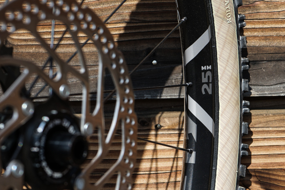 The numbers printed on each rim refer to the hoop's internal width.
