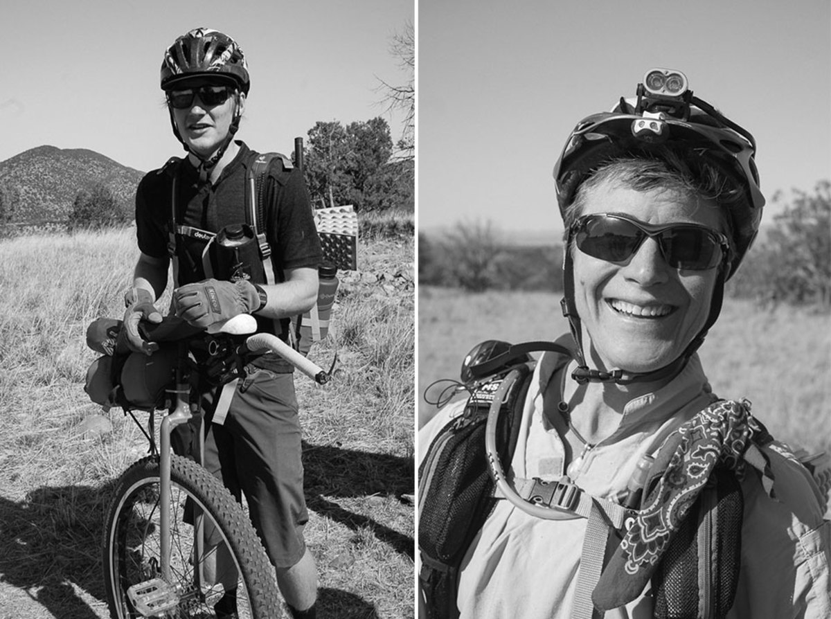 Jack Mahler, of Bend, Oregon, prepared to tackle the full length of the Arizona Trail on his unicycle. At the time of writing, he was about to begin the hike across the Grand Canyon; two-time Tour Divide finisher and adventure racer Sara Dallman shares her apprehension and excitement early in the 750.