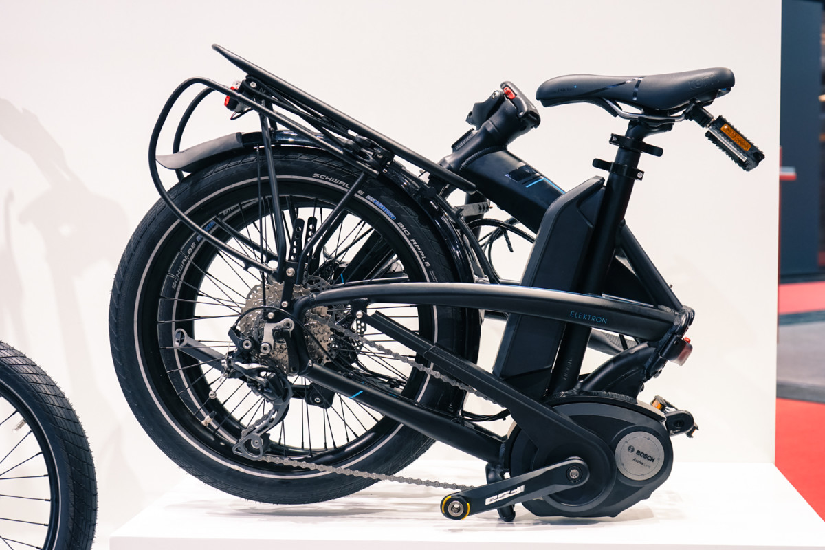 Nimble, compact and slightly lighter than a boat anchor: the folding e-bike.