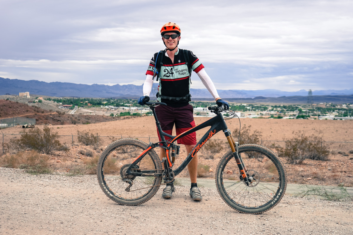 Seth had some seatpost issues.
