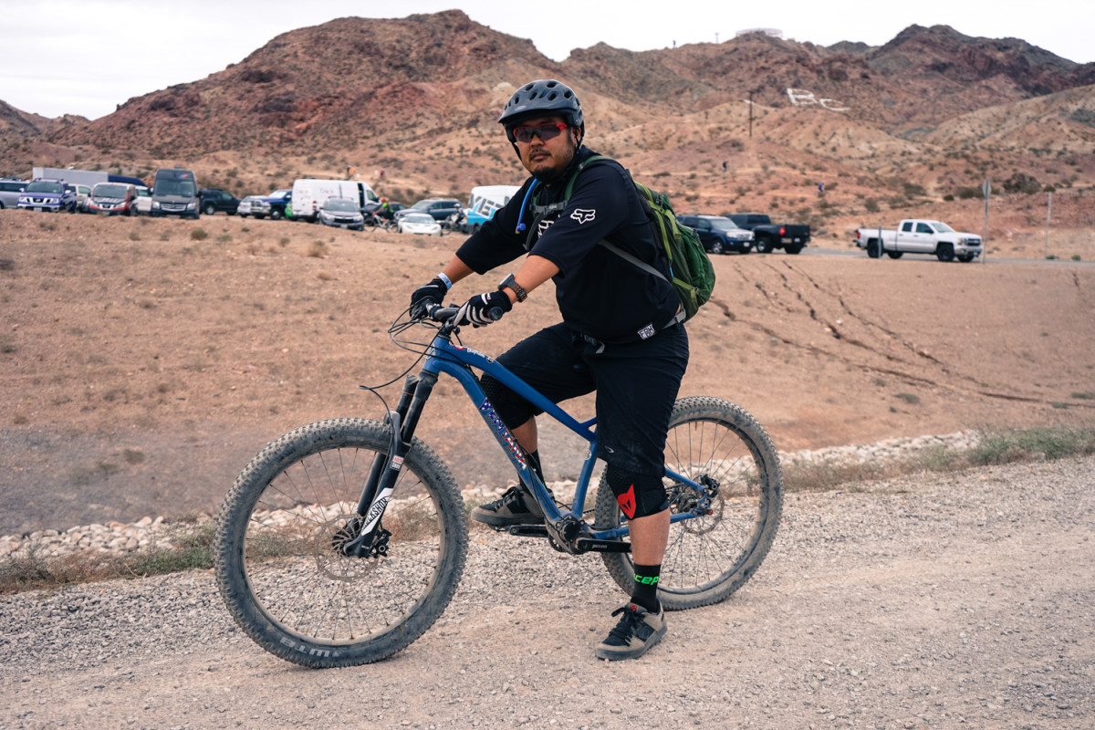 Randy from Lake Tahoe tried out plus-size and gearbox tech all in one bike.