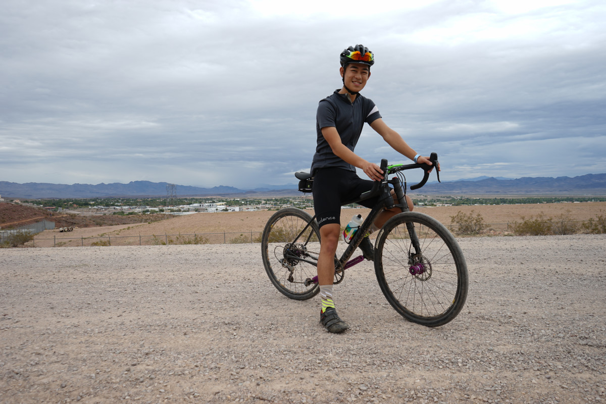 Brent came out from Los Angeles and took a long ride on a Cannondale Slate.