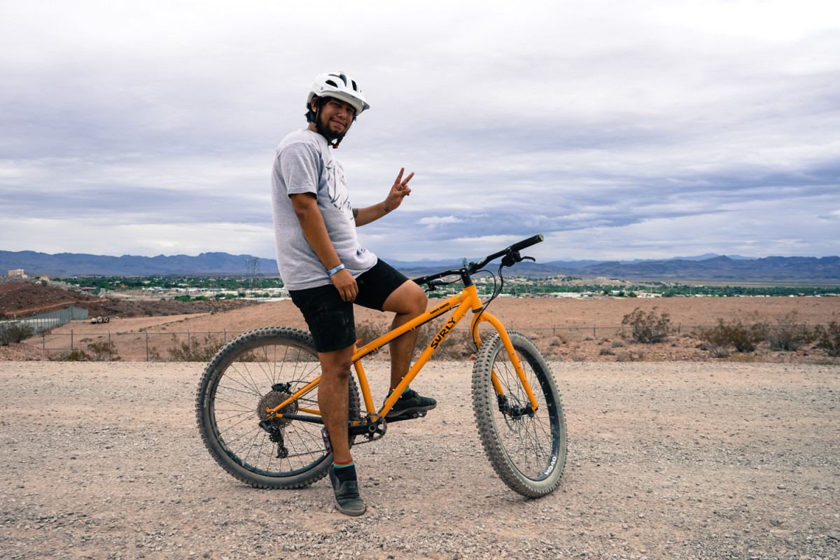 Andrew is a fan of Surly's new Karate Monkey.