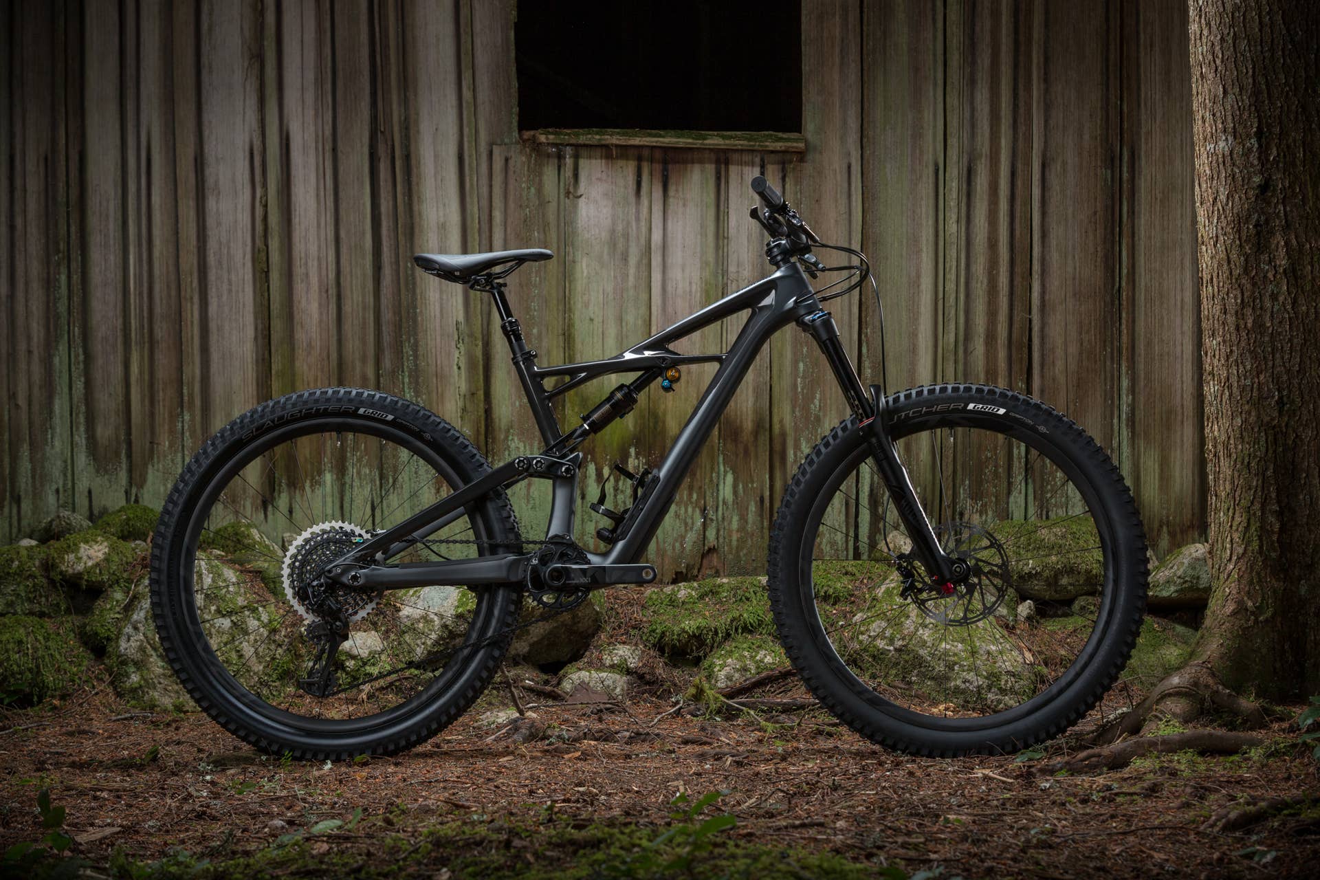 cube xs mountainbike AMS ZERO99 C:68X SLX 29 Mountain Bike – Carbon Full Suspension Performance Series-Iron Color:Schwarz-Weiß KTM Fahrradtasche KTM City 15x110mm