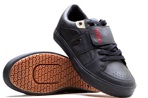 Our DZR-built shoes are clipless-compatible, velcro closures, grippy soles and--at the moment--they're also on sale. Get `em while they last.