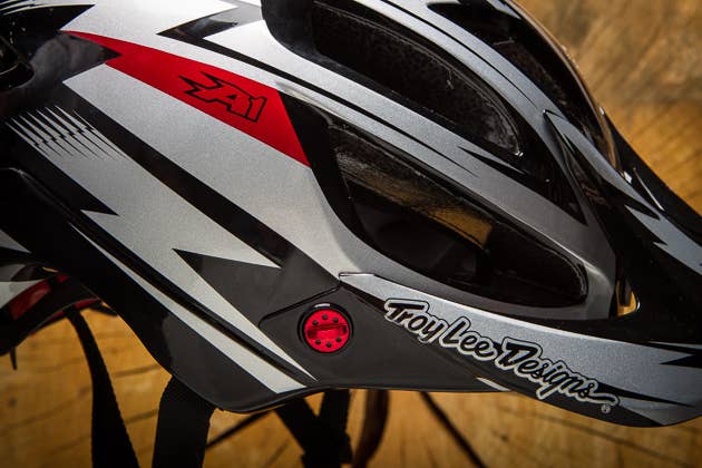 a1 mips bike helmet Troy Lee Designs MTB - Drone - White-Gray Wearing glasses can also be taken into account with this Blue Tld Helmet A1 Tld