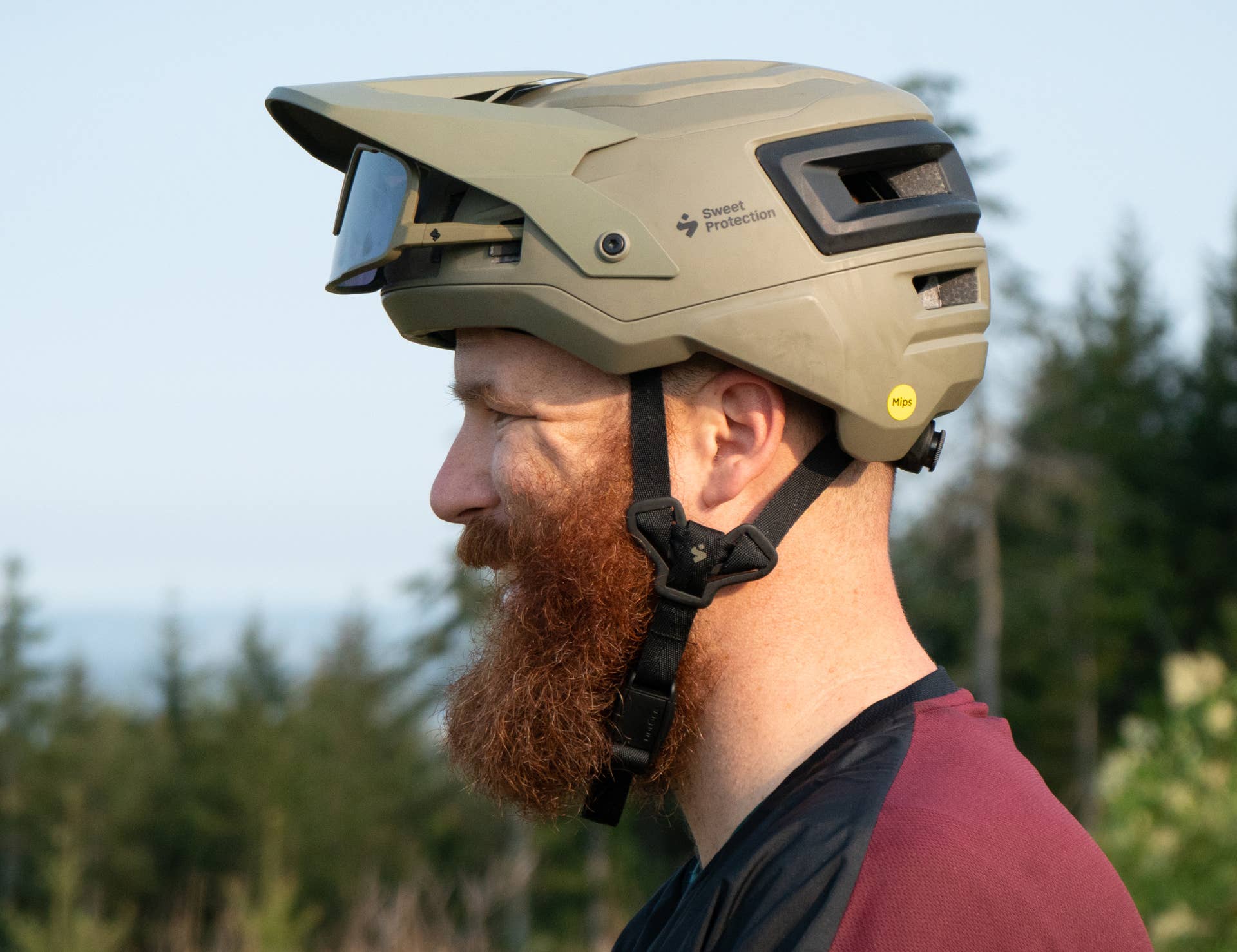 bushranger motorcycle helmet TacAero Bush This helmet features an eye shield that can be worn up or down by simply moving the lens with your hand Tested: Sweet Protection Bushwhacker 2Vi