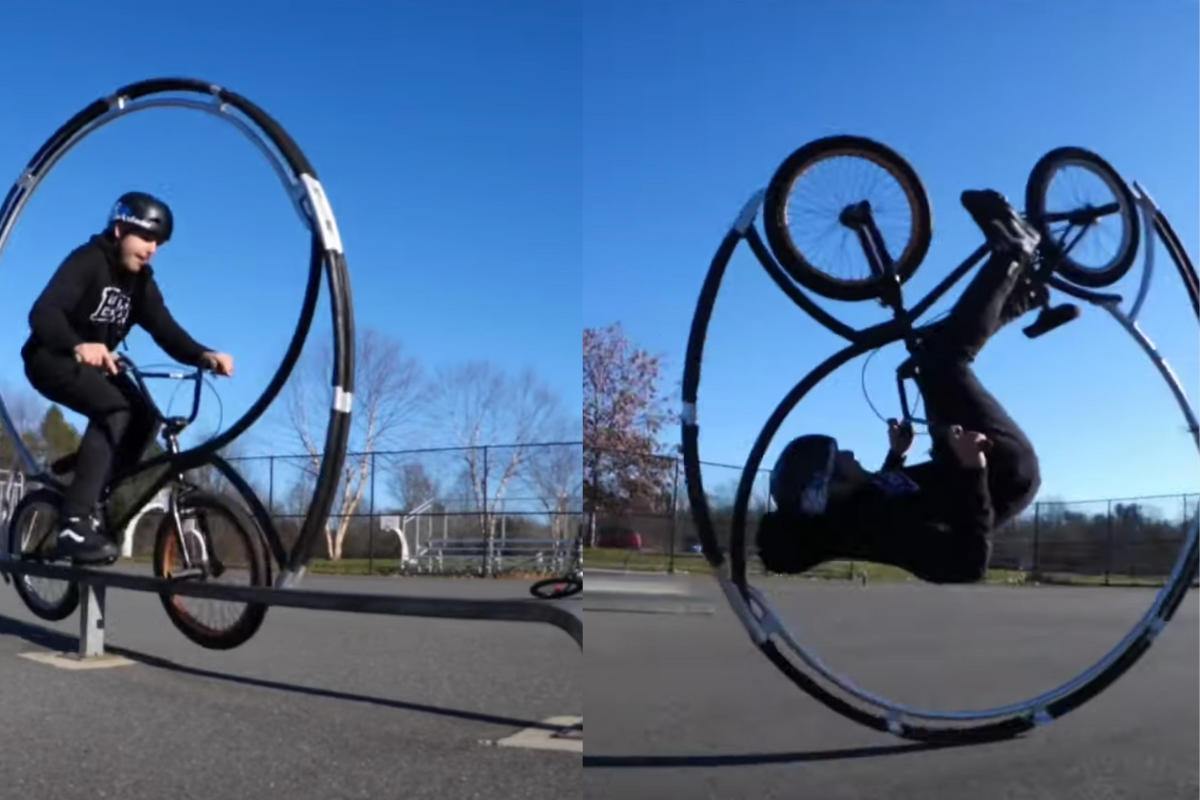 Rider Does World's First Trick On Bizarre Bike - BikeMag