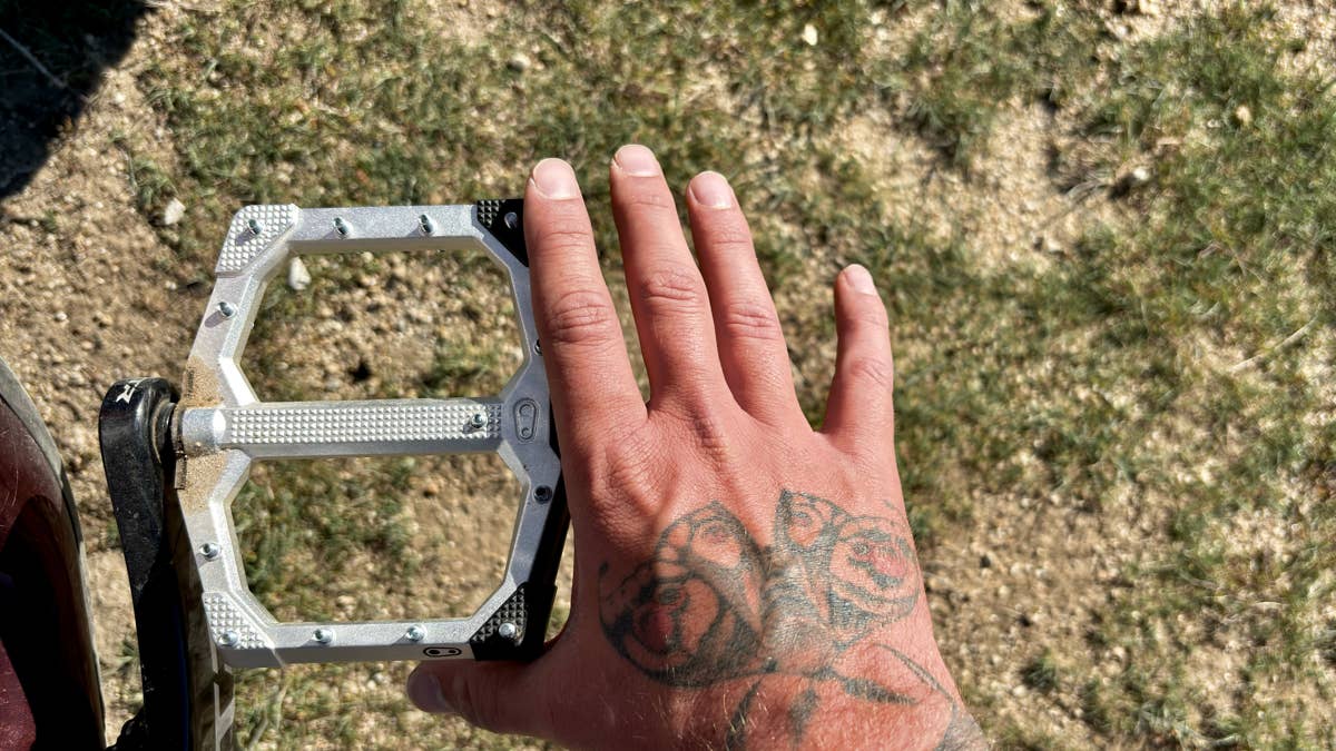 How Big is Too Big? Testing the Limits of MTB Flat Pedals