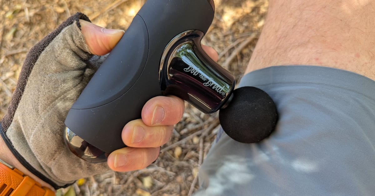Post-Ride Recovery Easier Than Ever With This Mini Massage Gun