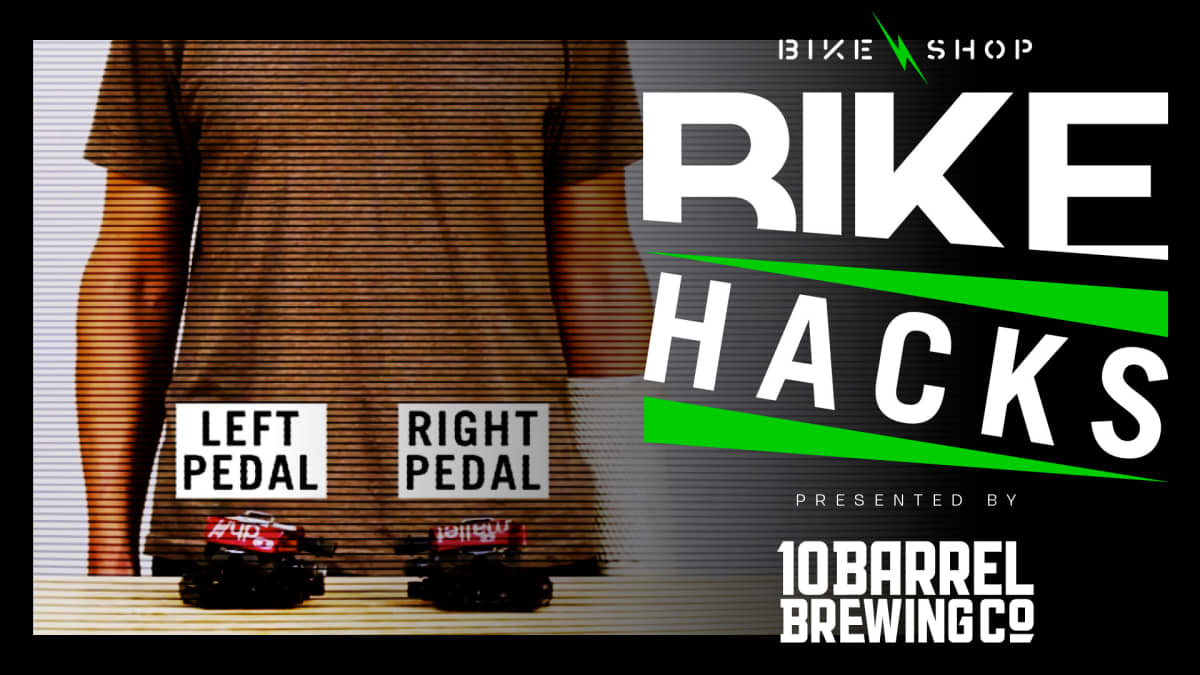 Bike pedals left and right online