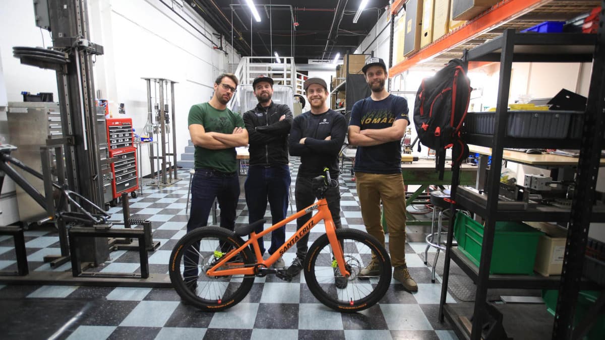 Santa cruz danny shop bike