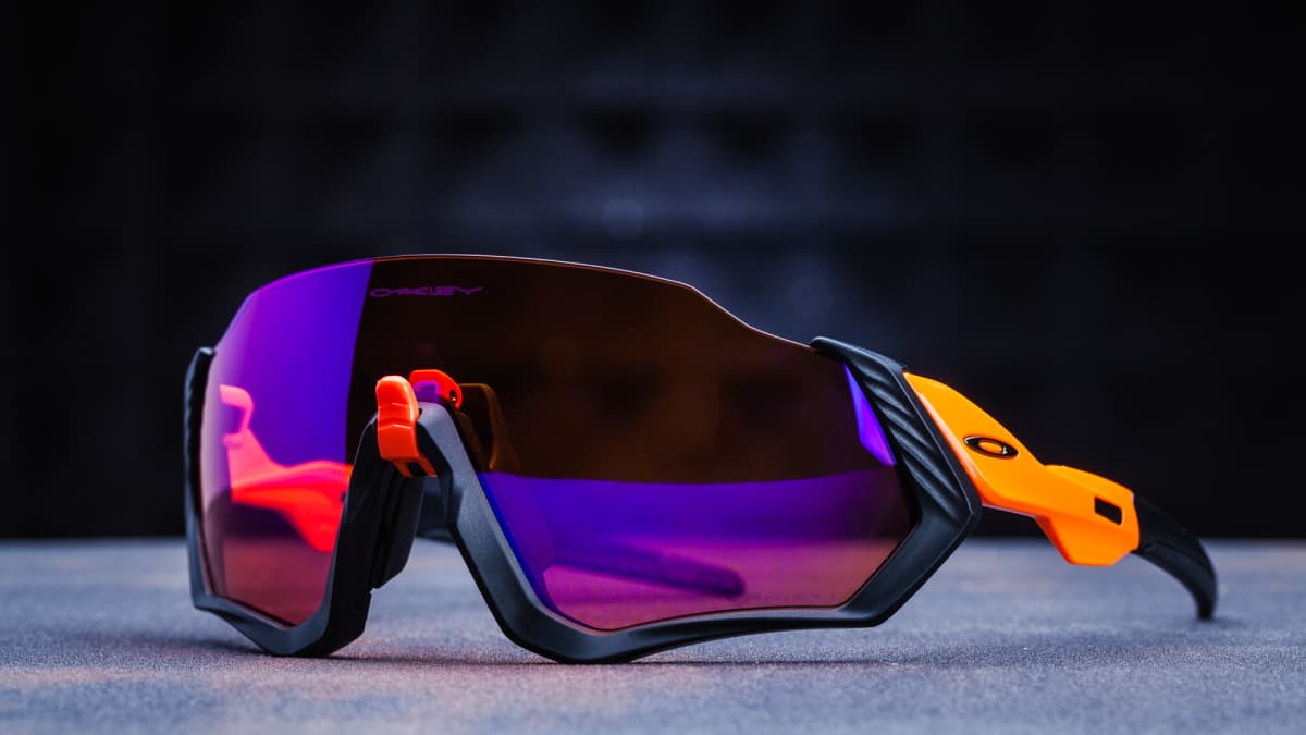 Oakley flight jacket glass sale