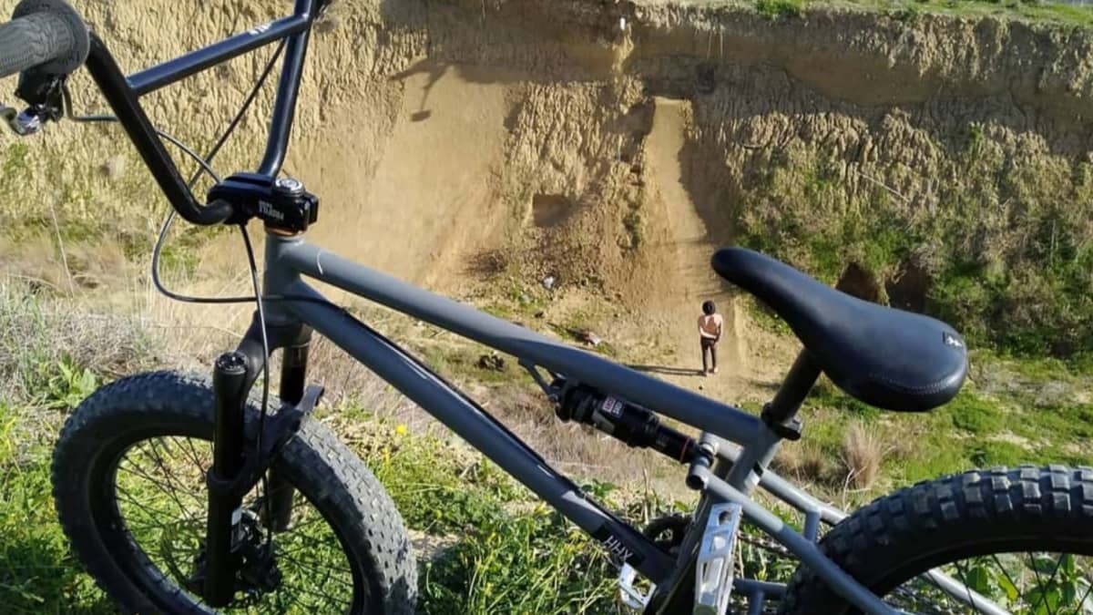 Bmx shock fork sales