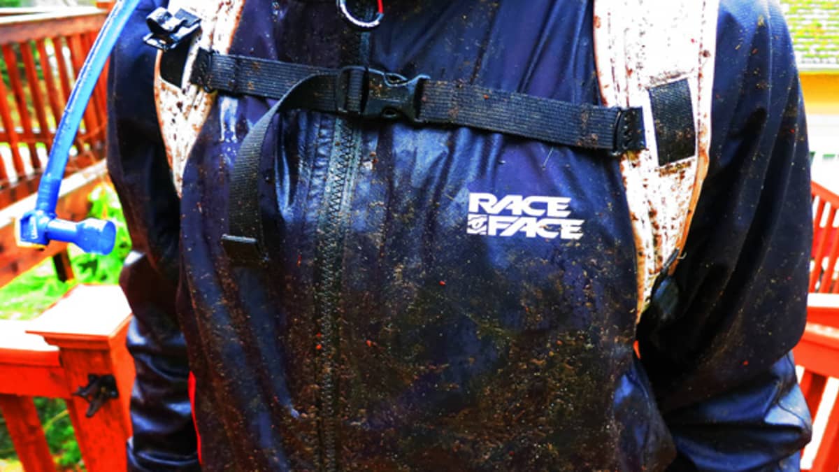 Race face waterproof jacket top