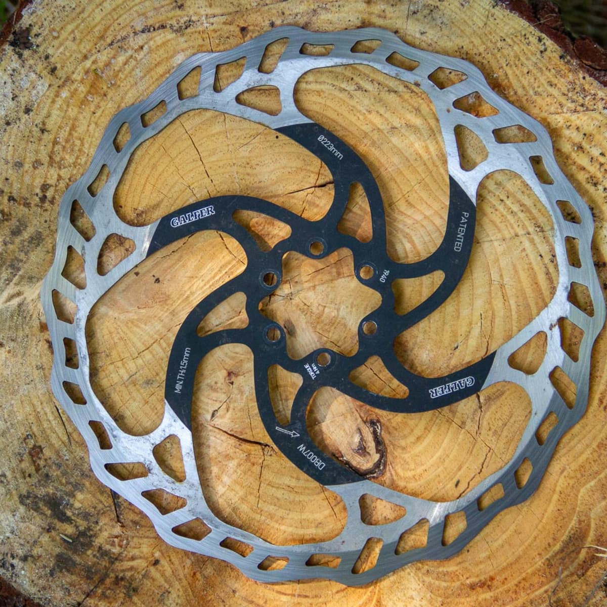 Tested Galfer Wave 223 millimeter Rotor BikeMag