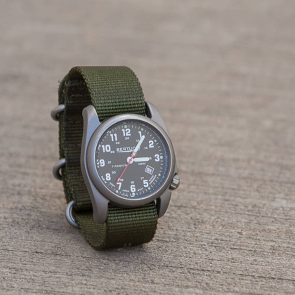 Bertucci titanium hotsell field watch