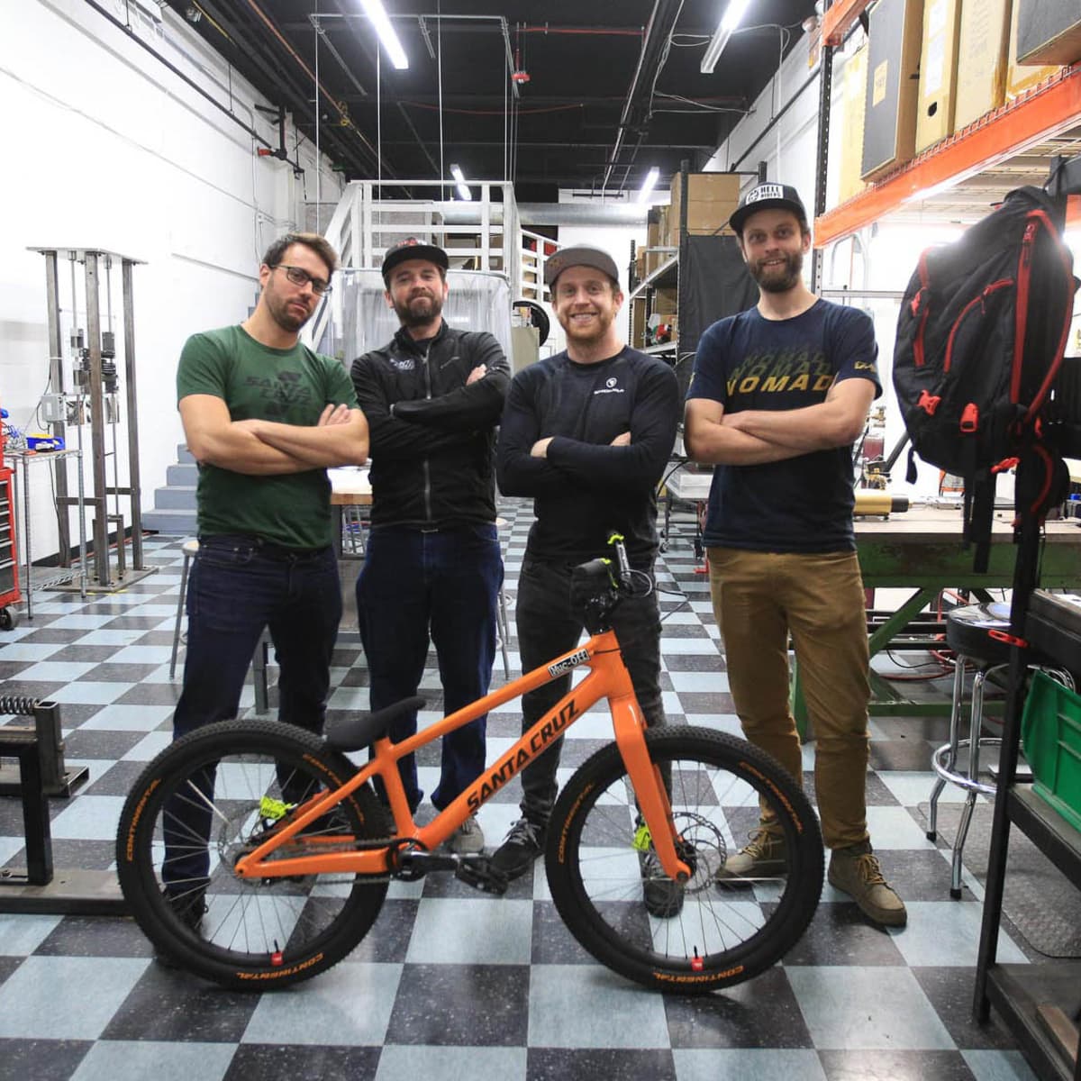 Santa cruz danny shop bike