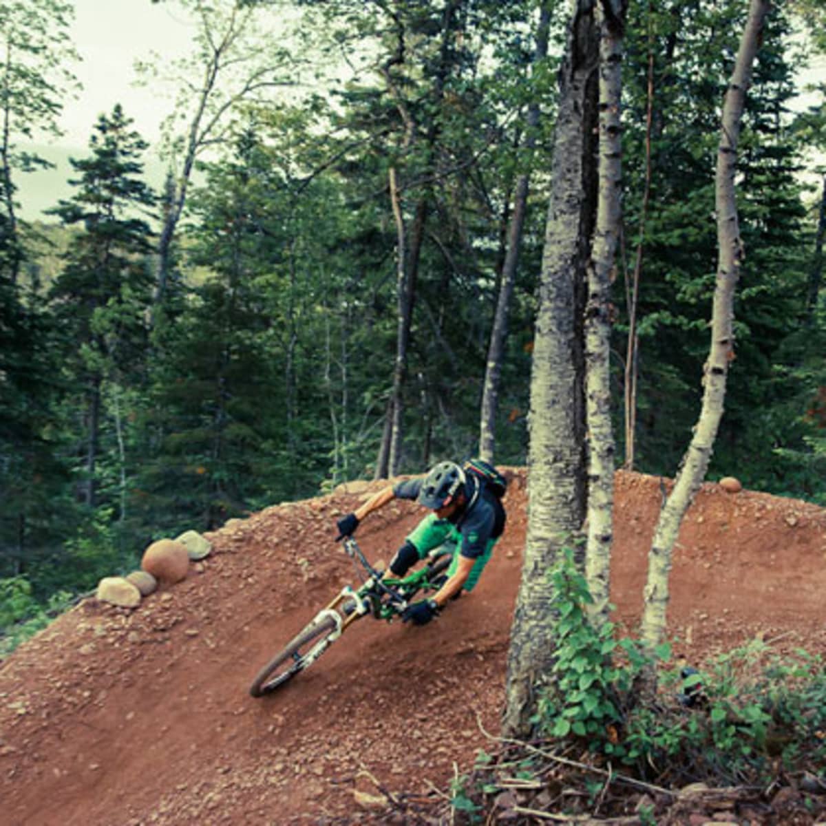 Andrew Shandro at Bronze Level IMBA Ride Center Opening In Copper