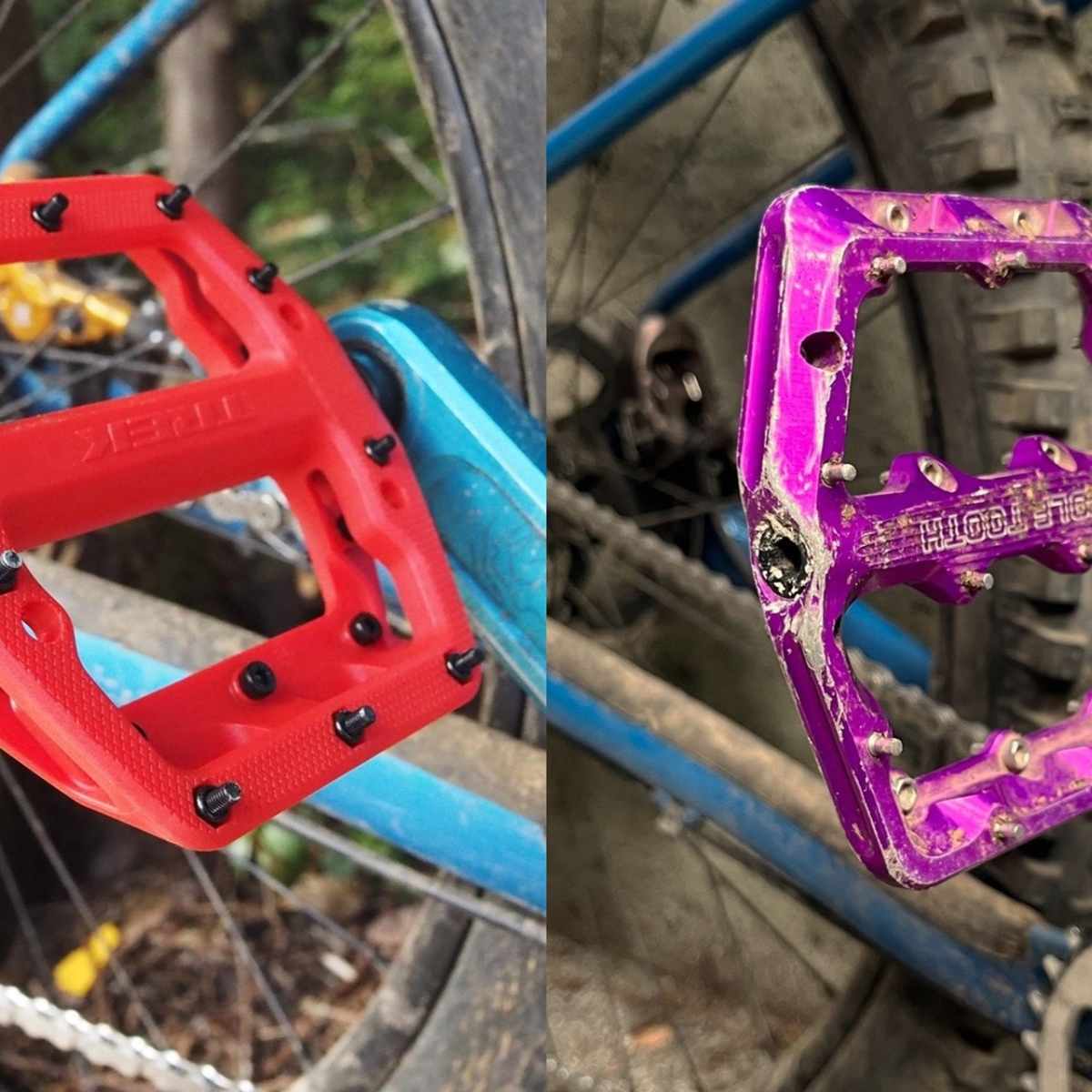 A Personal Look at Flat Pedal Value Featuring the 55 Trek Line Elite 200 Wolf Tooth Waveform BikeMag