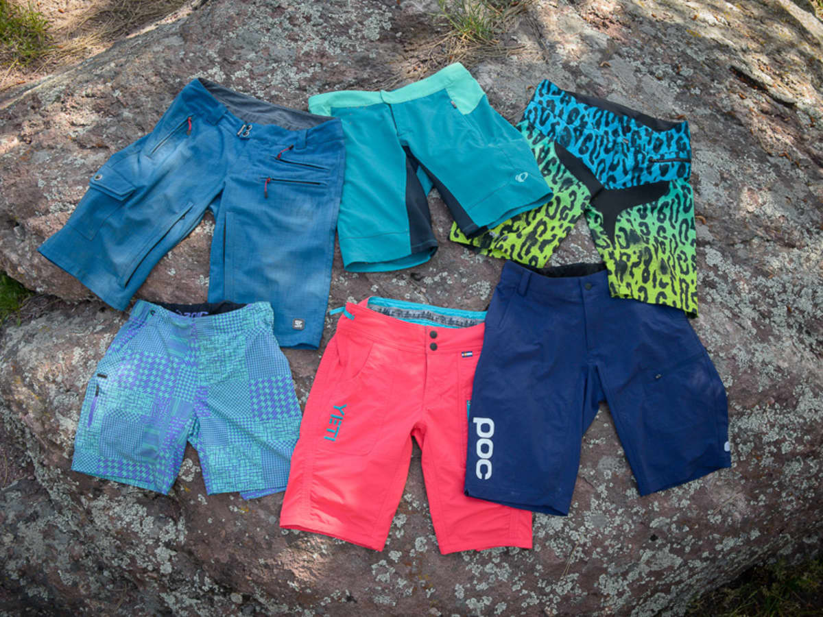 womens mtb shorts with liner