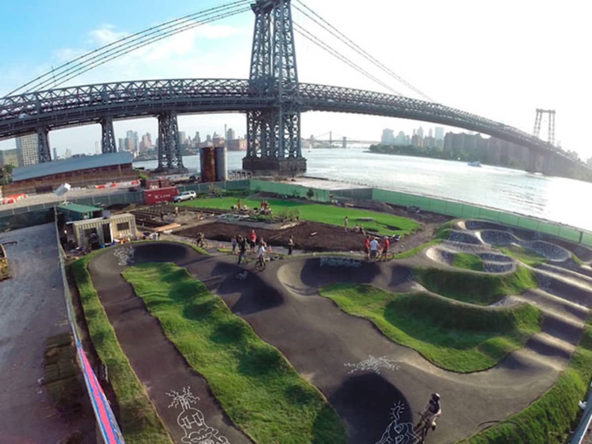 NYC Pumptrack Built by Velosolutions BIKE Magazine BikeMag