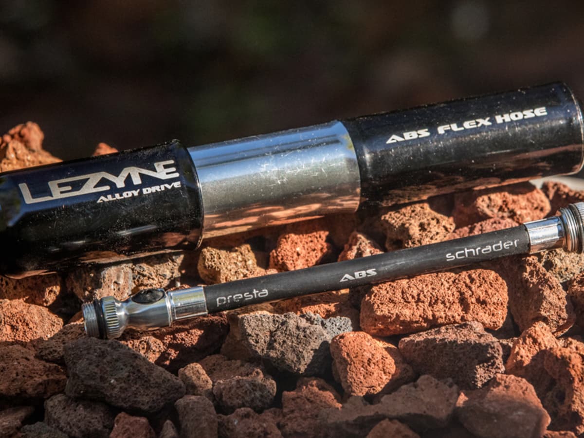Lezyne alloy drive pump top