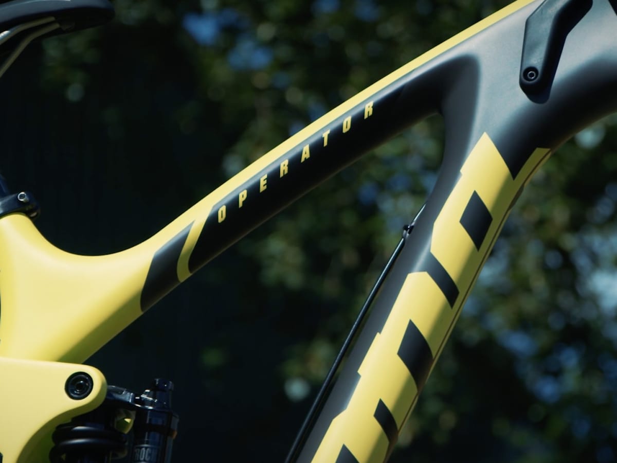 The New Kona Carbon Operator Downhill Mountain Bike Bike