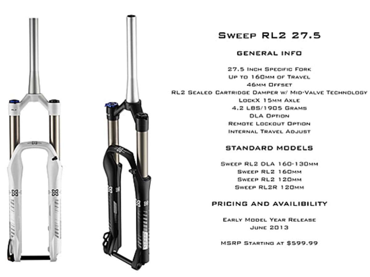 X fusion 160mm fork sale