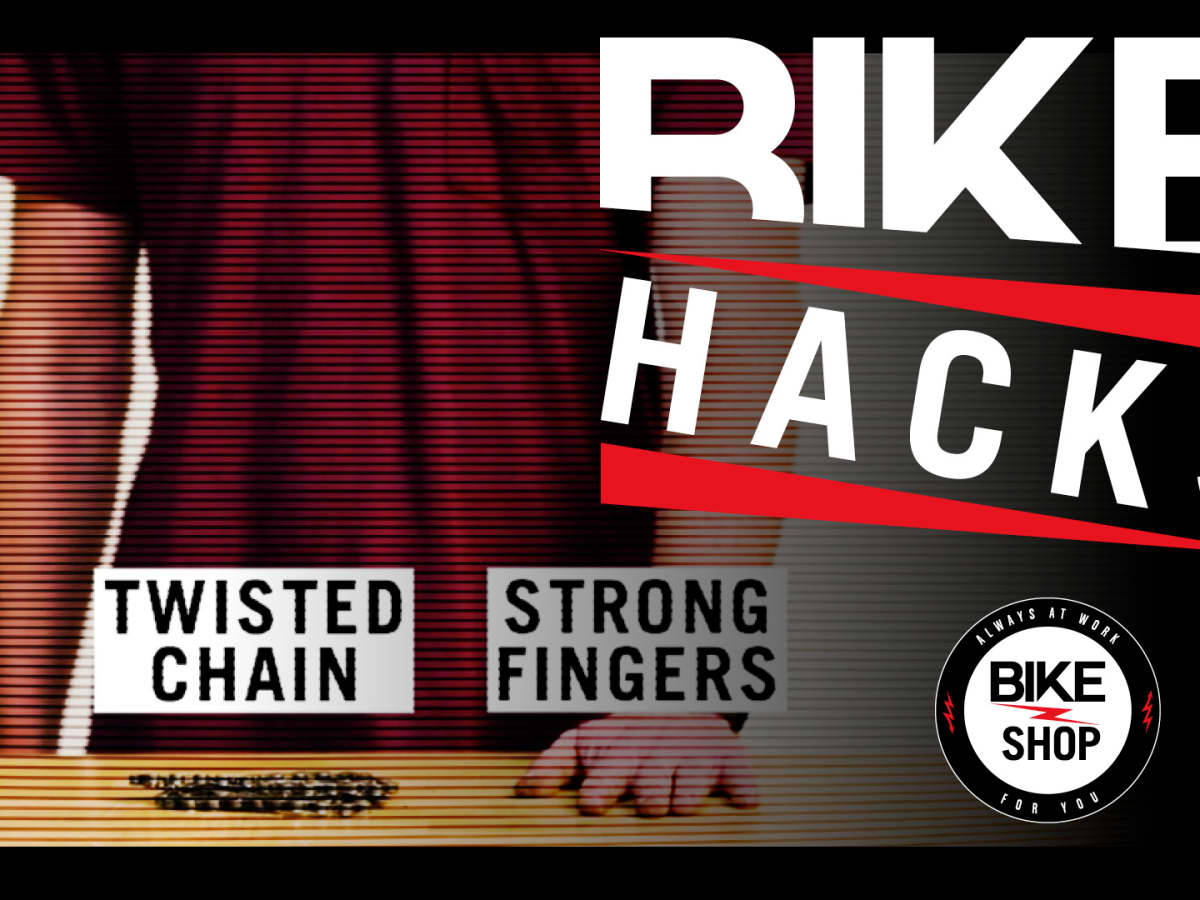 Bike Hacks Twisted Bike Chain Link Fix BikeMag
