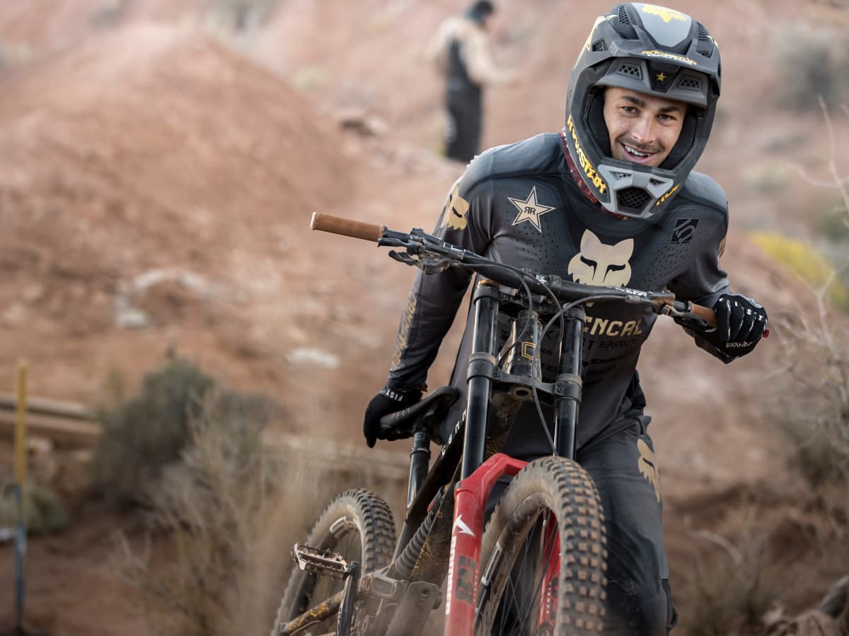 DJ Brant Makes Trestle Bike Park s Famous Banana Peel Look Easy