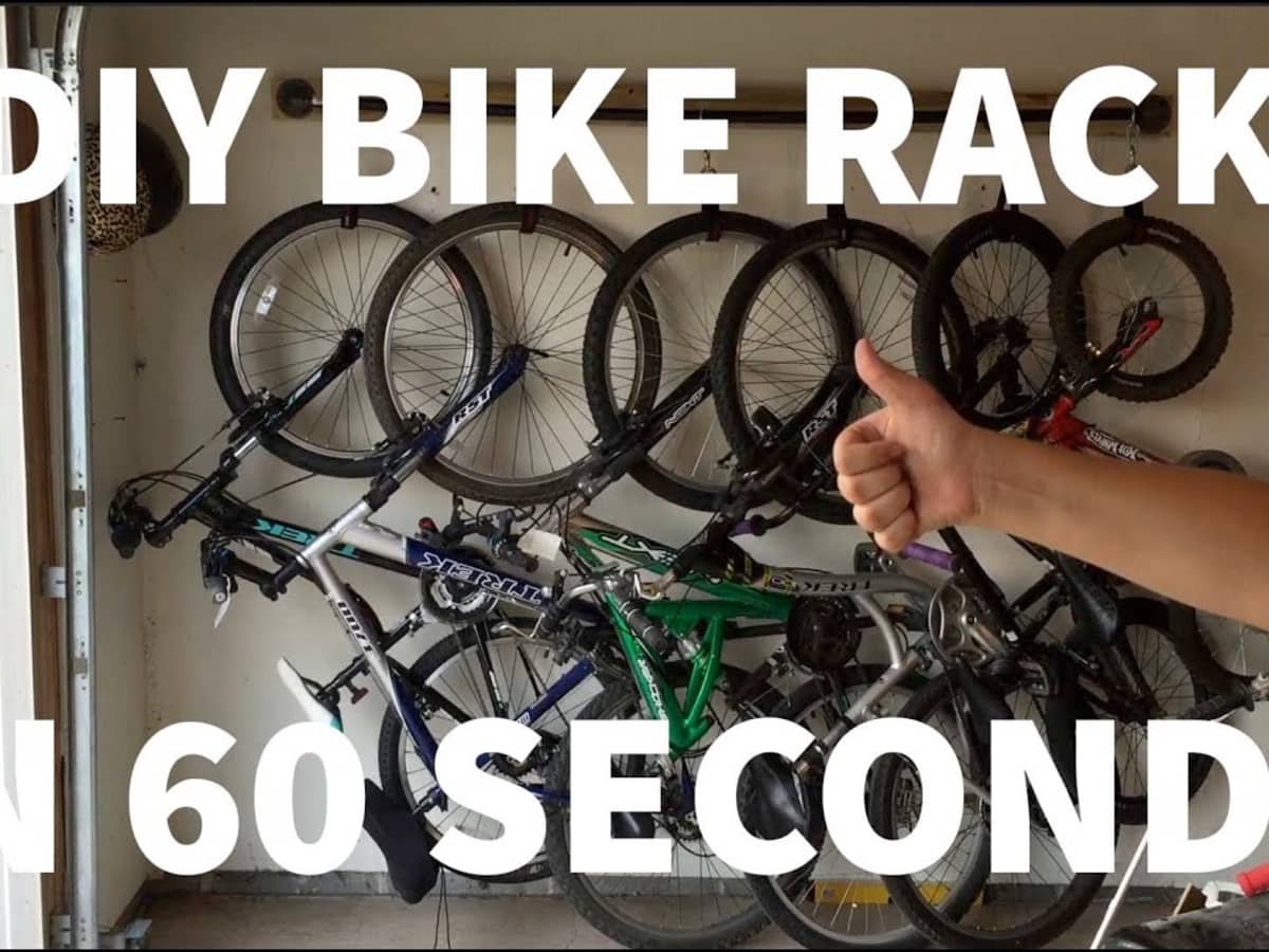 Homemade best sale bicycle rack