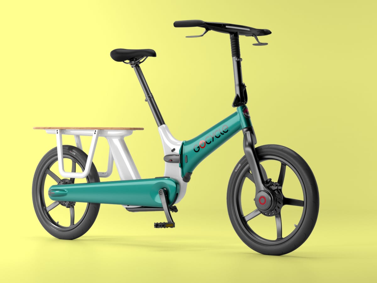 GoCycle Releases A Sleek New Electric Cargo Bike With Race