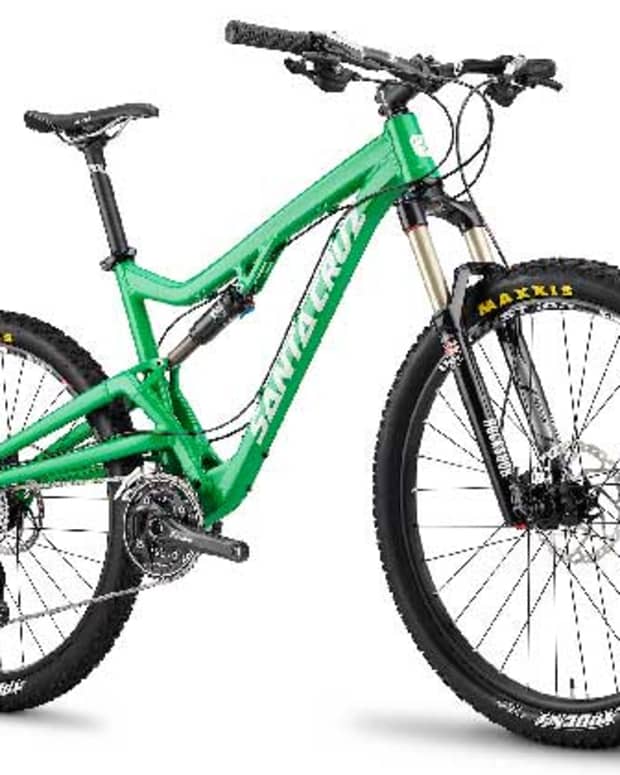 Green santa cruz bike clearance