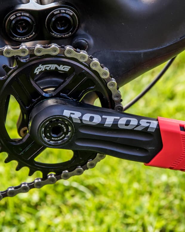 Review Rotor R Hawk Crankset BikeMag