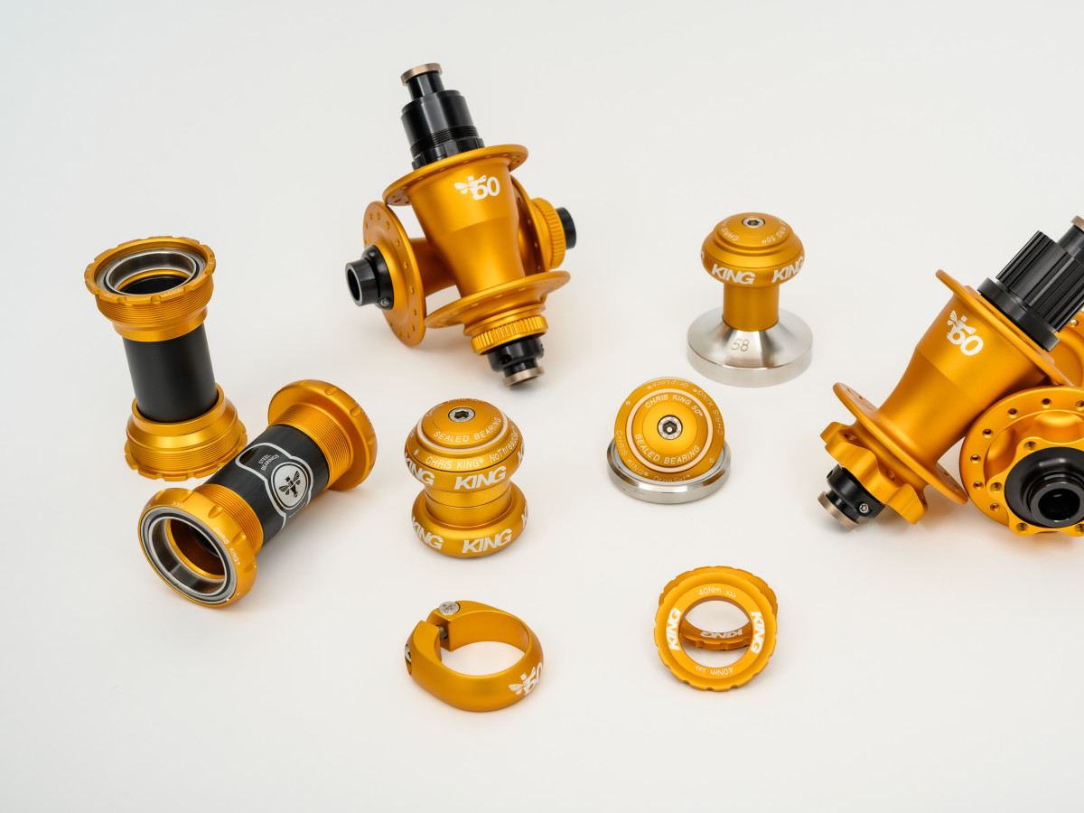 50 Years of Precision: Chris King Matte Gold Collection - BikeMag