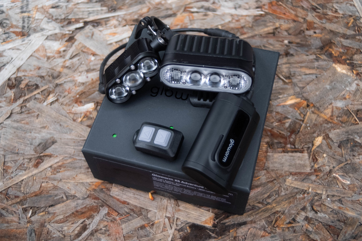 The Best MTB Night Lights? Gloworm CX Core and SX Adventure First Ride Review